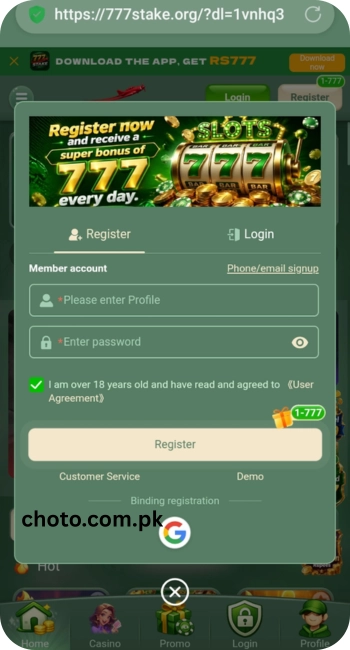 777 Stake Game