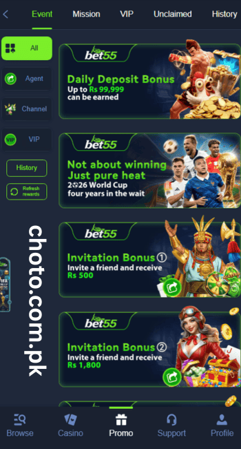 Bet 55 Game